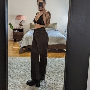 aritzia TNA chino pants in brown